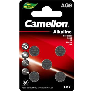 AG9 Alkaline Batteries 5pk