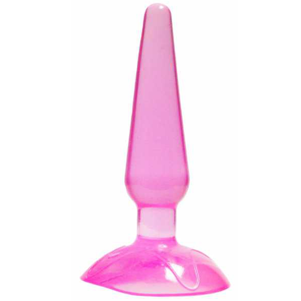 Jelly Butt Plug, Pink