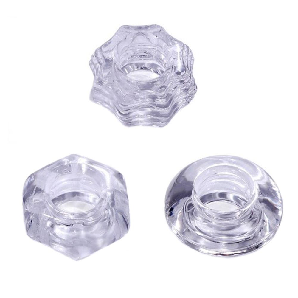 Crystal Cockring Set, Clear