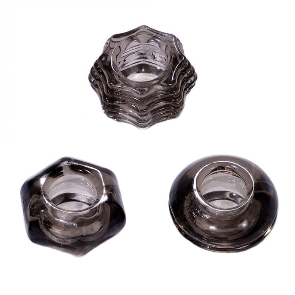 Crystal Cockring Set, Smoke