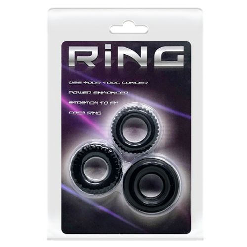 Silicone Cock Ring Kit