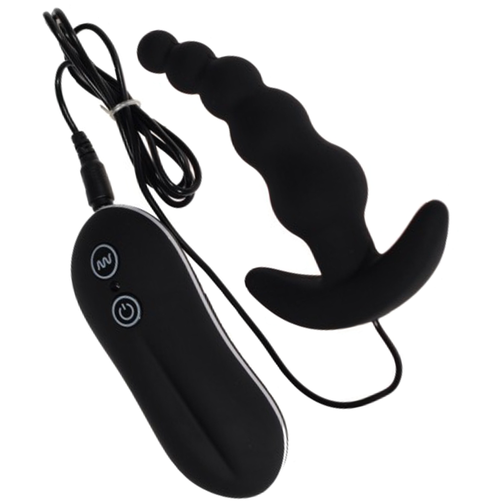 Beads Style Vibrating Anal Plug