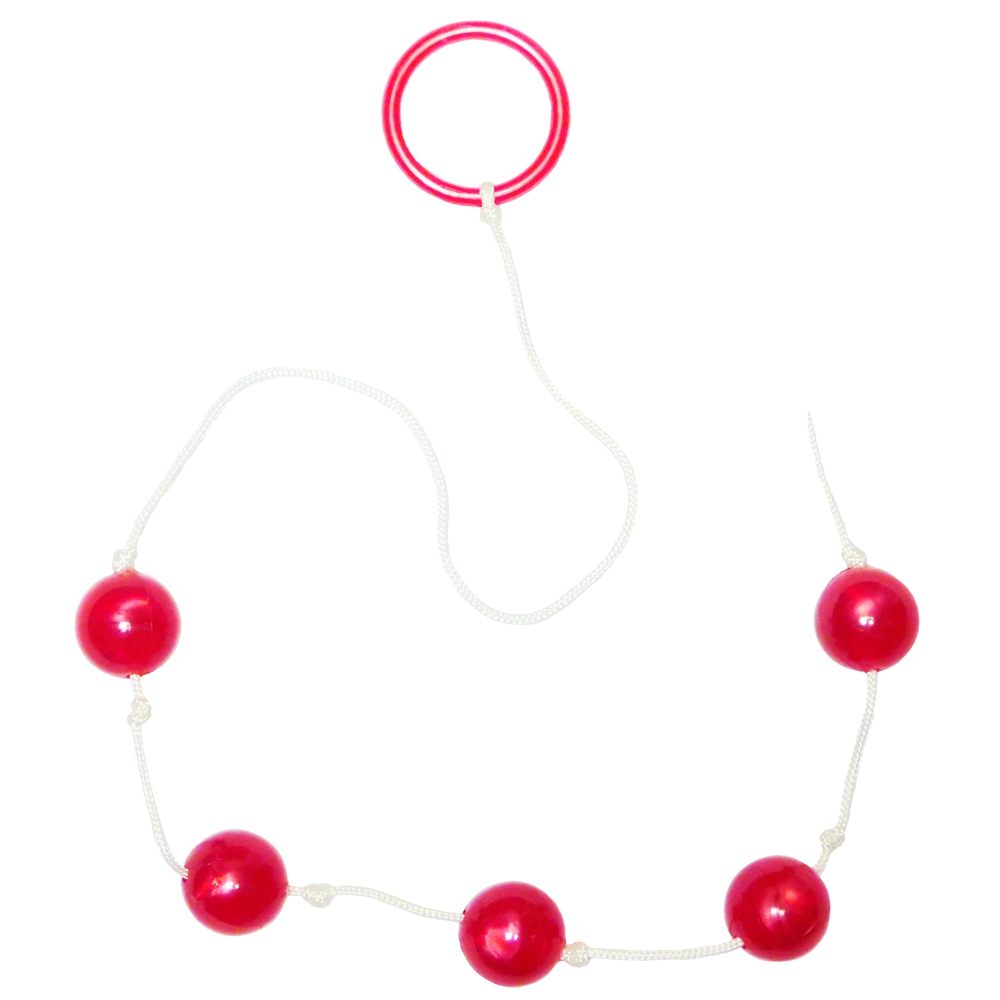Anal Love Beads, Red