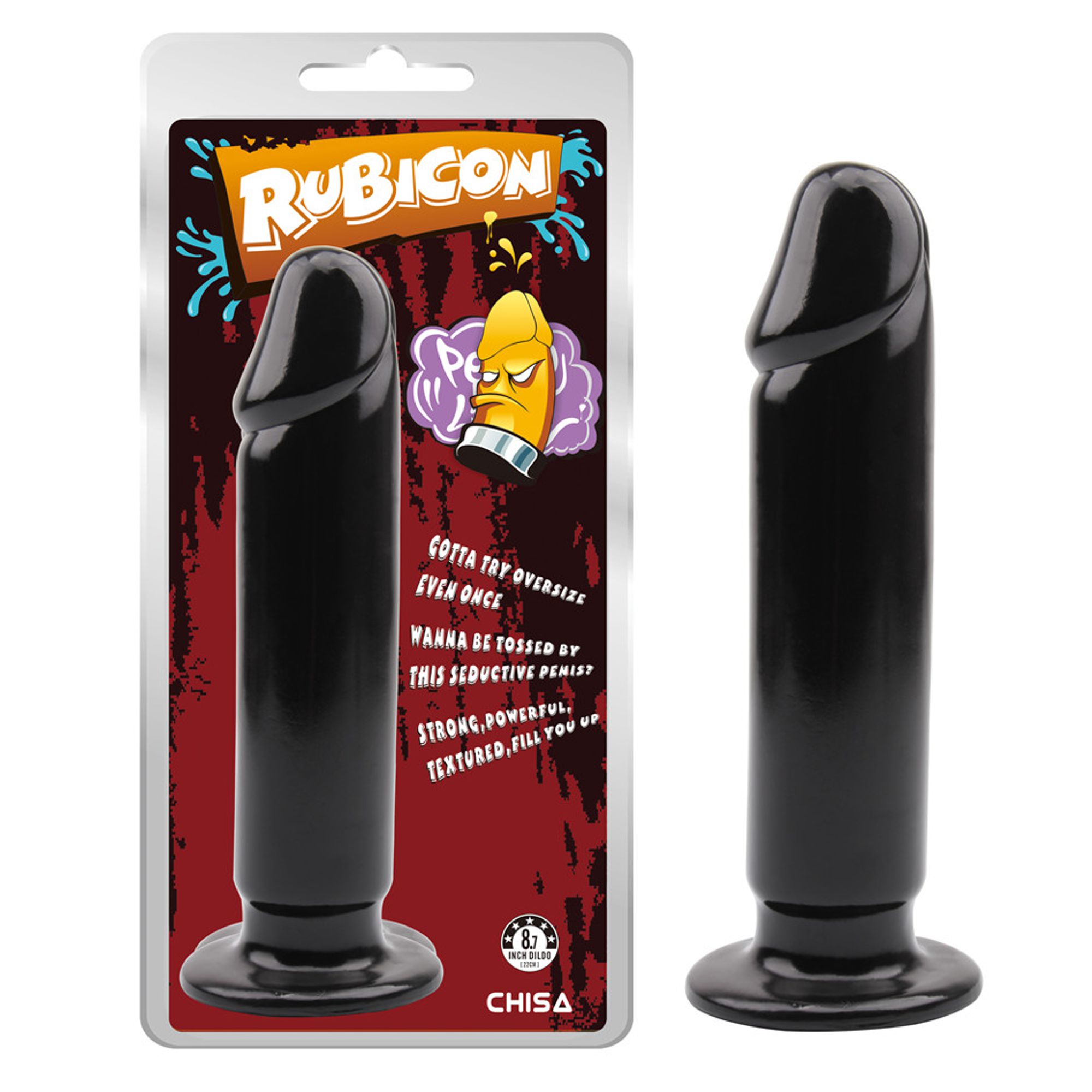 Rubicon Evil Dildo Plug XL-Black